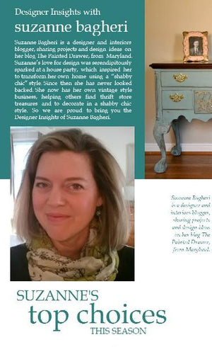 Designer insights with Suzanne Bagheri