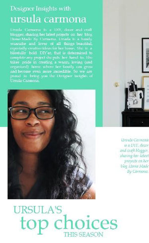 Designer insights with Ursula Carmona