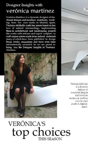 Designer insights with Verónica Martinez