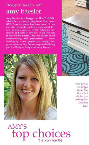 Designer insights with Amy Baesler