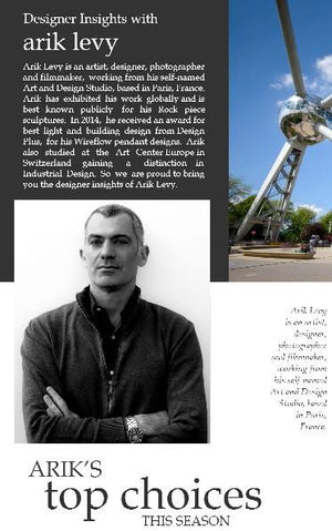 Designer insights with Arik Levy
