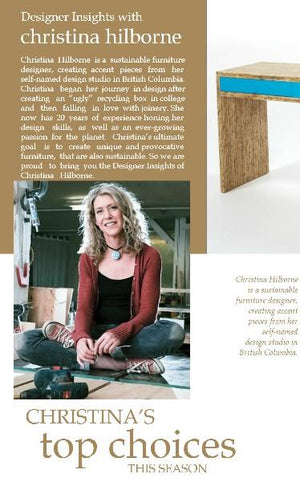 Designer insights with Christina Hilborne