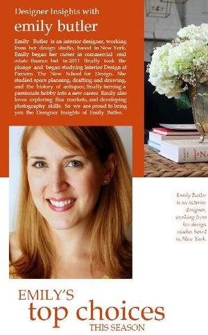 Designer insights with Emily Butler