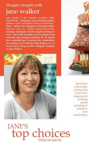 Designer insights with Jane Walker