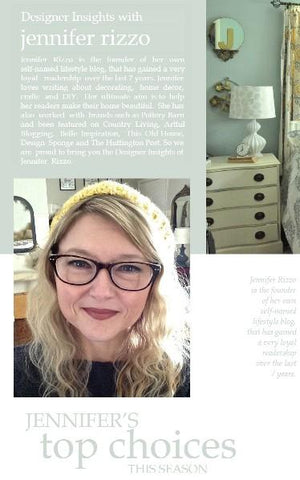 Designer insights with Jennifer Rizzo