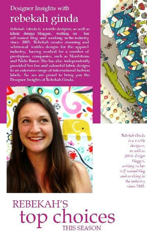 Designer insights with Rebekah Ginda