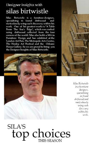 Designer insights with Silas Birtwistle