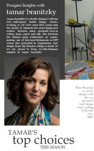 Designer insights with Tamar Branitzky
