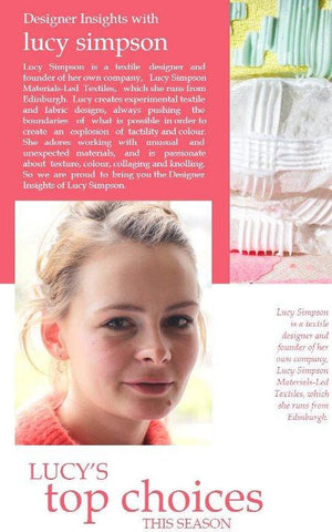 Designer insights with Lucy Simpson