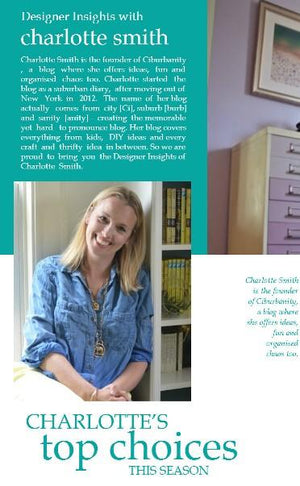 Designer insights with Charlotte Smith