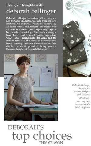 Designer insights with Deborah Ballinger