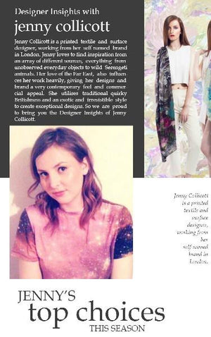 Designer insights with Jenny Collicott