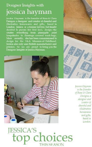 Designer insights with Jessica Hayman