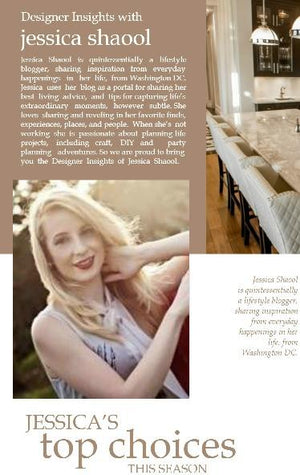 Designer insights with Jessica Shaool
