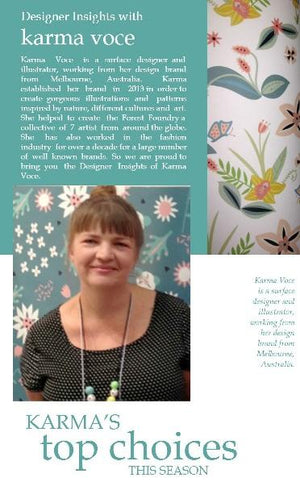 Designer insights with Karma Voce