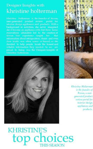 Designer insights with Khristine Holterman