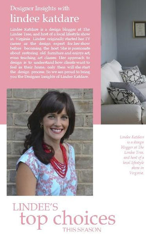 Designer insights with Lindee Katdare