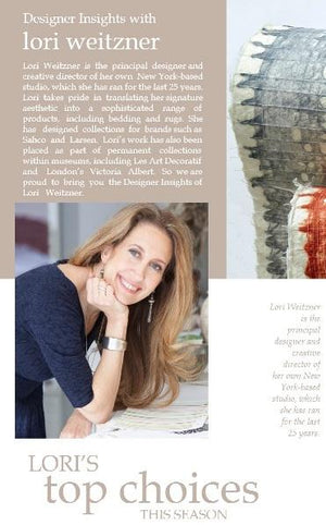 Designer insights with Lori Weitzner