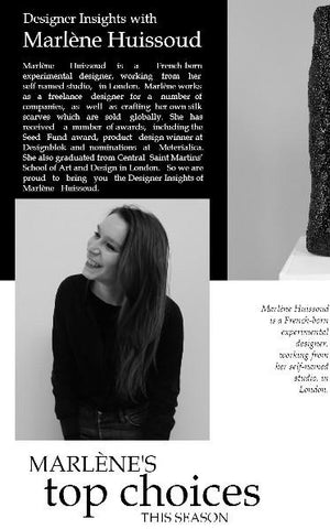 Designer insights with Marlène Huissoud