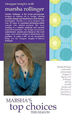 Designer insights with Marsha Rollinger