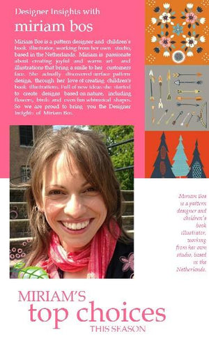 Designer insights with Miriam Bos