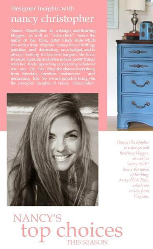 Designer insights with Nancy Christopher