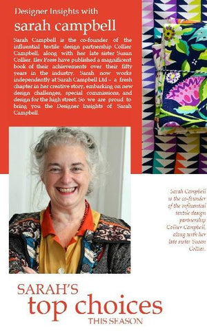 Designer insights with Sarah Campbell