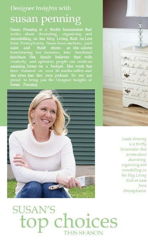 Designer insights with Susan Penning