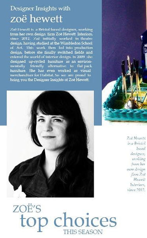 Designer Insights wtih Zoë Hewett