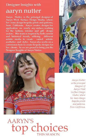 Designer insights with Aaryn Nutter