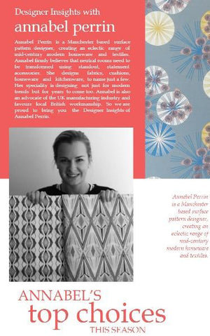 Designer insights with Annabel Perrin