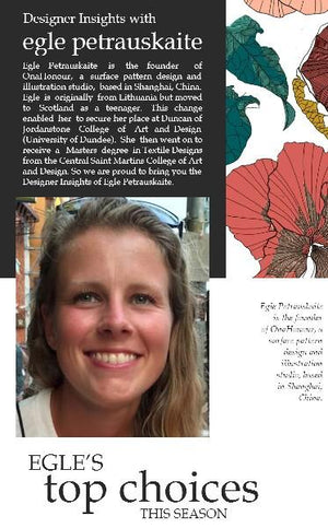 Designer insights with Egle Petrauskaite