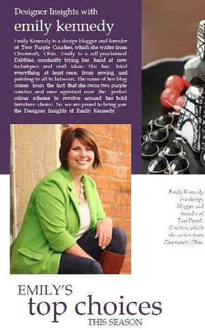 Designer insights with Emily Kennedy