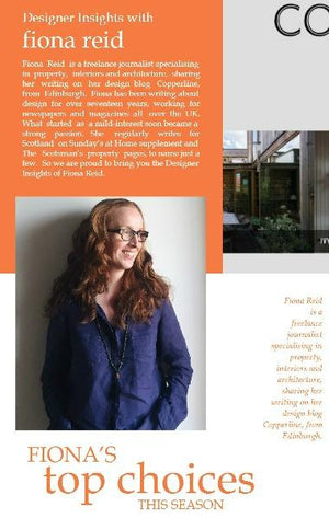 Designer insights with Fiona Reid