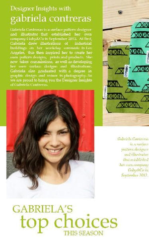 Designer insights with Gabriela Contreras