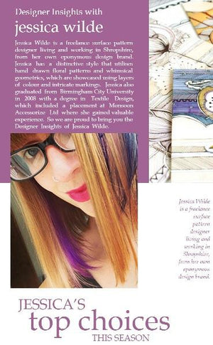 Designer insights with Jessica Wilde
