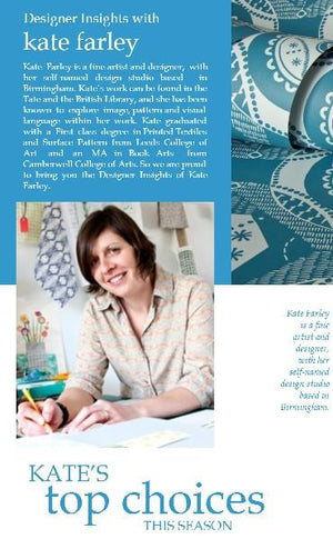 Designer insights with Kate Farley