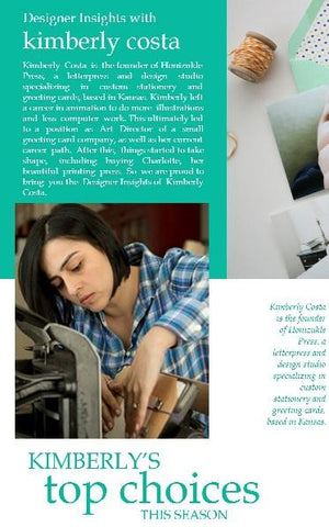 Designer insights with Kimberly Costa
