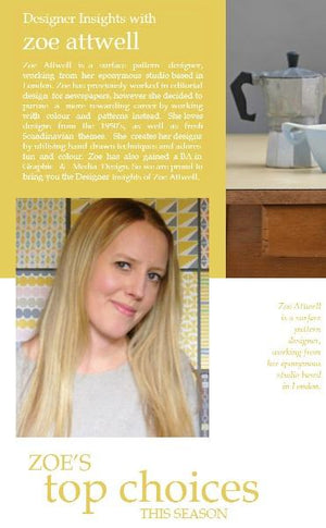 Designer insights with Zoe Attwell
