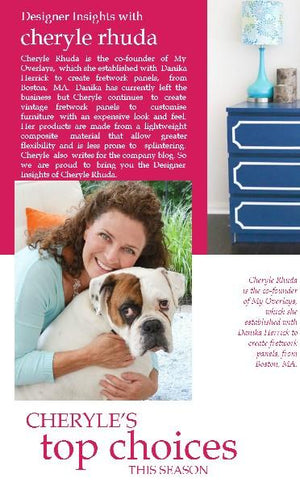 Designer insights with Cheryle Rhuda