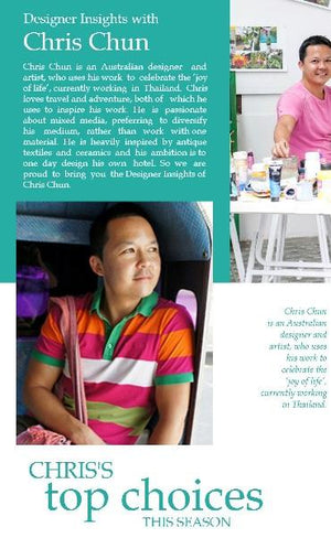 Designer insights with Chris Chun