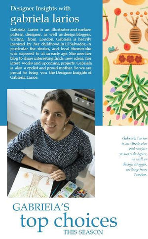Designer insights with Gabriela Larios