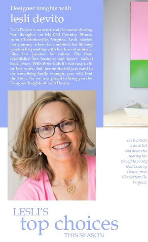 Designer insights with Lesli DeVito