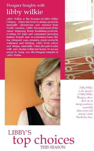 Designer insights with Libby Wilkie