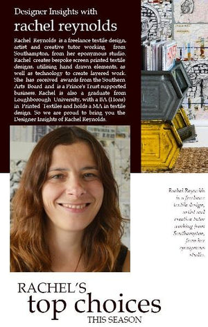 Designer insights with Rachel Reynolds