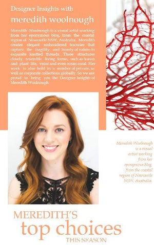 Designer insights with Meredith Woolnough