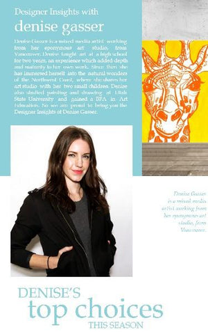 Designer insights with Denise Gasser