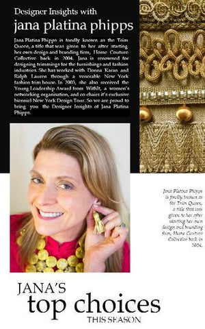 Designer insights with Jana Platina Phipps