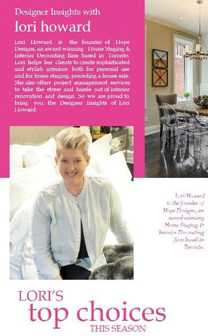 Designer insights with Lori Howard