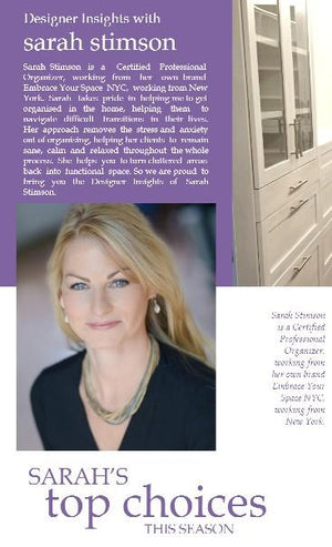 Designer insights with Sarah Stimson